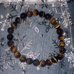 Tigers Eye Beaded Bracelet